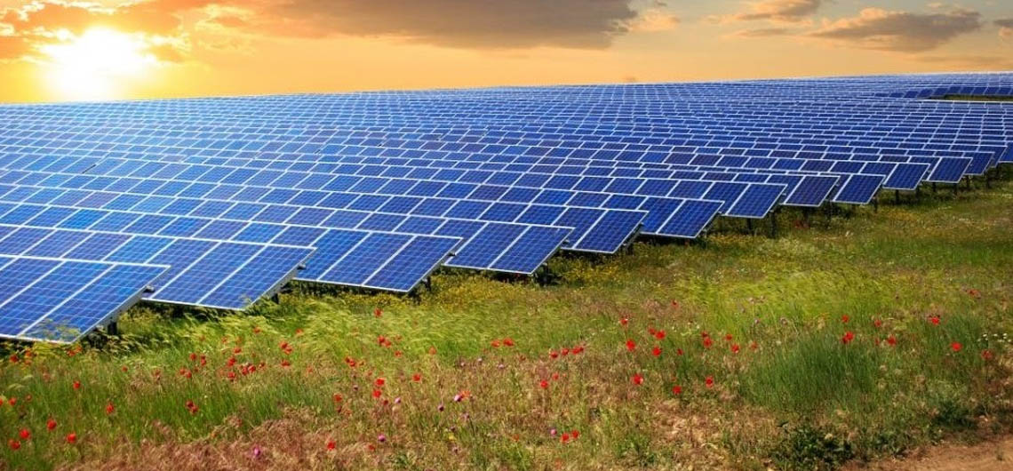 Progetto urbano di energia solare